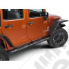 Kit marchepieds tubulaire noir anti-dérapant - Wrangler JK Unlimited (4 portes) - 11591.06