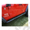 Kit marchepieds tubulaire noir anti-dérapant - Wrangler JK Unlimited (4 portes) - 11591.06