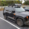 Kit de marches pieds tubulaire noir (diamètre : 3") Jeep Renegade BU