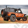 Kit élargisseurs d'aile Rugged Ridge All Terrain Jeep Wrangler JK Kit de 4 élargisseurs d'aile plate RR et les 4 intérieur d'ailes pour Jeep Wrangler JK