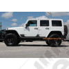 Kit élargisseurs d'aile Rugged Ridge All Terrain Jeep Wrangler JK Kit de 4 élargisseurs d'aile plate RR et les 4 intérieur d'ailes pour Jeep Wrangler JK