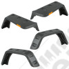 Kit de 4 élargisseurs d'ailes Hurricane (+17cm) - Jeep Wrangler JK - 11640.09