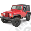 Kit de 4 élargisseurs d'ailes Hurricane (+17cm) Jeep Wrangler TJ