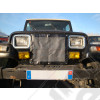 Protège radiateur extérieur en toile pour Jeep Wrangler YJ