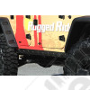 Kit de 2 protections de bas de caisse en polycarbonate noir Jeep Wrangler JK Unlimited (4 portes) 