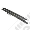 Kit de 2 protections de bas de caisse en polycarbonate noir Jeep Wrangler JK Unlimited (4 portes) 