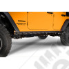 Kit de 2 protections de bas de caisse en polycarbonate noir Jeep Wrangler JK Unlimited (4 portes) 