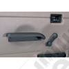 Kit d'appuie bras noir pour portes pleine (gauche et droit) Jeep CJ7 et Wrangler YJ