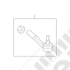 Rotule de direction extérieur gauche - Jeep Renegade - 68275249AA