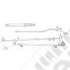 Rotule de direction sur la barre d´accouplement roue gauche - Jeep Cherokee XJ - 52005741