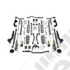 JK 2dr: 4” Alpine RT4 Long Arm Suspension System & Falcon 3.3 Fast Adjust