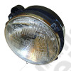 Phare rond 7'' et fixations sur calandre gauche pour Jeep Wrangler TJ