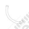 Durite de retour de direction assistée (bocal de direction vers pompe de direction) 2.4L essence pour Jeep Wrangler TJ 