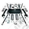 TJ SWB: 3” Enduro LCG Long Arm Suspension System & 9550 VSS Twin-Tube Shocks
