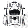 TJ SWB: 4” Pro LCG Long Arm Suspension System & 9550 VSS Twin-Tube Shocks