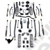 JK 4dr: 4" Elite LCG Long Arm Suspension System & 9550 VSS Twin-Tube