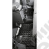 Kit de tapis de sol arrière en caoutchouc noir - Jeep Wrangler JK Unlimited (4 portes) - 1566.27 / 60531 / 12950.02 / 1295002 / 12950-02