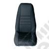 Kit de housses de sièges avant - Couleur : Noir - Jeep CJ5 , CJ7, Wrangler YJ - 29227-15 / 13212.01 / 13242.01 / K050081G801