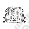 JK 4dr: 6” Alpine CT6 Long Arm Suspension System & Falcon 3.3 Fast Adjust