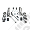 JK 4dr: 2.5” Coil Spring Base Lift Kit & Shock Extensions