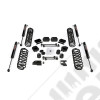 JL 4dr: 3.5” Coil Spring Base Lift Kit & 9550 VSS Twin-Tube Shocks