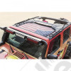 Bikini Eclipse Sun pour l'avant (couleur: drapeau Américain USA) Jeep Wrangler JK (2 ou 4 portes)