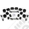 JL 4dr Sport/Sahara: 2.5” Performance Spacer Lift Kit & Shock Extensions