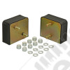 Kit Supports moteur V8 AMC en polyuréthane renforcé Jeep CJ