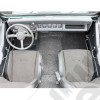 Moquette d'intérieur complète Couleur Gris - Jeep CJ, Wrangler YJ - 13690-09