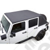 Bâche complète "Voyager" - Couleur : Black Diamond - Jeep Wrangler JL Unlimited (4 portes) - 13863.35