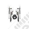 JT EcoDiesel: Falcon SP2 3.5 e-Adjust Piggyback Shock Kit (2–3” Lift)