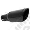 Ligne d'échappement inox BORLA double sortie NOIRE (sans collecteur) moteurs 2.8L CRD et 3.6L V6 essence - Jeep Wrangler JKU - 140459BC