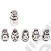 Ecrous anti vol de roue - Kit pour 5 roues - Jeep Wrangler JL et Grand Cherokee WK2 / WL - A5141.5