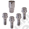 Ecrous anti vol de roue (Goujons) - Kit pour 4 roues - Jeep Renegade BU - ATB2528