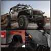 Kit de 4 élargisseurs d'ailes plates en plastique Jeep Wrangler JK