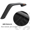 Kit de 4 élargisseurs d'ailes plates en plastique Jeep Wrangler JK
