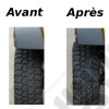 Kit de 4 élargisseurs de voie +30mm par roue , soit 60mm par essieux , entraxe: 5x114.3 pour Jeep Wrangler YJ, TJ, Cherokee XJ, Liberty KJ et Grand Cherokee ZJ, ZG
