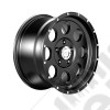 Jante aluminium noir poli 9x17 / 5x127 / ET: -16 - 1422.43 - Jante Alu 17 pouces