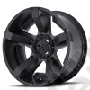 Jante aluminium noir mat RockStar II XD811 9x20 / 5x127 / ET: +30 - KMD-XD81129043712N / XD81129035718 / XD81129054730 - Jante Alu Noir 20 pouces avec déport