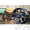 Jante aluminium 956 Black Full Machined 9x17 / 5x127 / ET: -12 - PR95691755P - Jante Alu 17 pouces