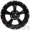 Jante aluminium Black Mountain (couleur noir mat) 9x17 , ET: -13 , 5x127 (pour jeep wrangler JK, Grand Cherokee WJ, WG, WH, WK, ...) (ATTENTION STOCK LIMITE)