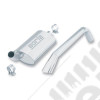 Silencieux BORLA avec tube de sortie, Wrangler YJ 4.2L