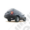 Silencieux BORLA avec tube de sortie moteurs 4.0L et 4.7L V8 - Jeep Grand Cherokee WJ / WG - 14836