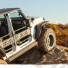 Kit de 2 demi portes tubulaire avant en aluminium pour Jeep Wrangler JL 