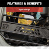 Kit de 2 demi portes tubulaire avant en aluminium pour Jeep Wrangler JL 