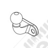 Crochet d'attelage DÉMONTABLE pour Jeep Grand Cherokee WH, WK (sauf SRT8)