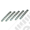 Kit enjoliveurs de portes en aluminium Jeep Wrangler JK Unlimited (4 portes) 