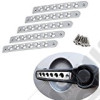 Kit enjoliveurs de portes en aluminium Jeep Wrangler JK Unlimited (4 portes) 