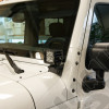 Kit de support sur baie de pare brise pour 1 phare (la paire) Jeep Wrangler JK