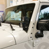 Kit de support sur baie de pare brise pour 2 phares (la paire) Jeep Wrangler JK